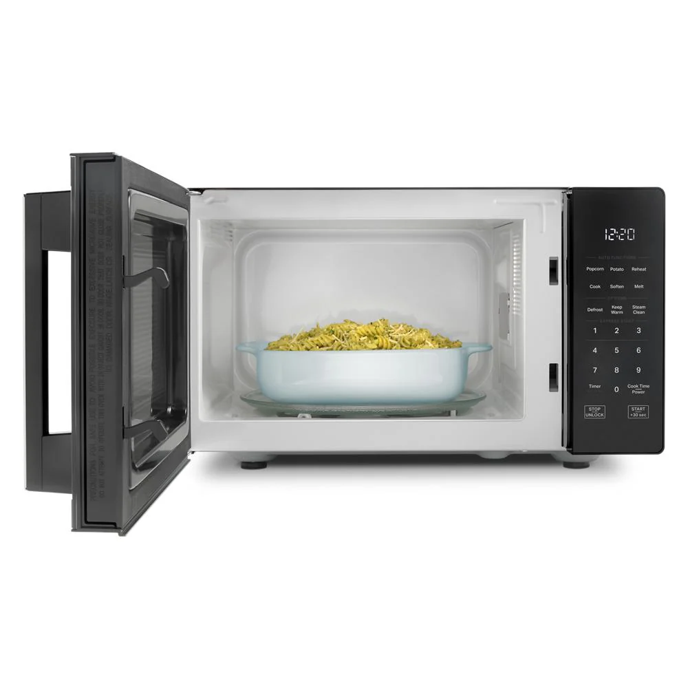 0.9 cu. ft. Black Countertop Microwave With Steam Clean - 900 watt - Image 5