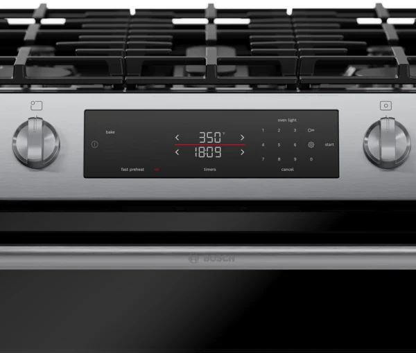 100 Series, Freestanding Gas Range, Stainless Steel - Image 4