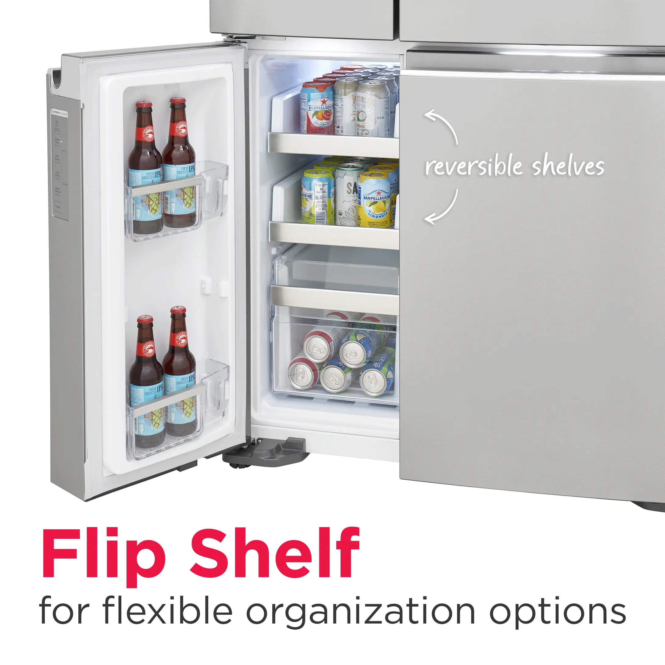 22 Cu. Ft. Counter-Depth 4-Door Refrigerator - Image 4