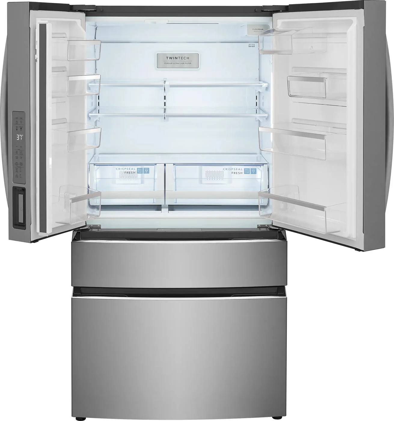 27 Cu. Ft. Standard-Depth 4-Door French Door Refrigerator - Image 5