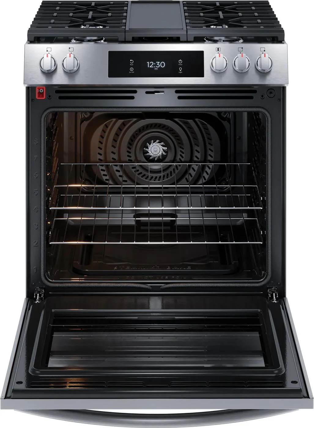 30" Front Control Gas Range with Total Convection - Image 4