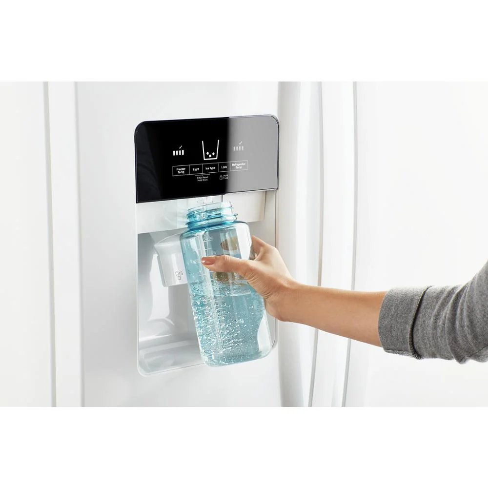 33-inch Wide Side-by-Side Refrigerator - 21 cu. ft. - Image 3