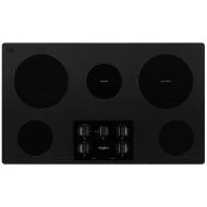 36-inch Electric Ceramic Glass Cooktop with Dual Radiant Element - Image 2