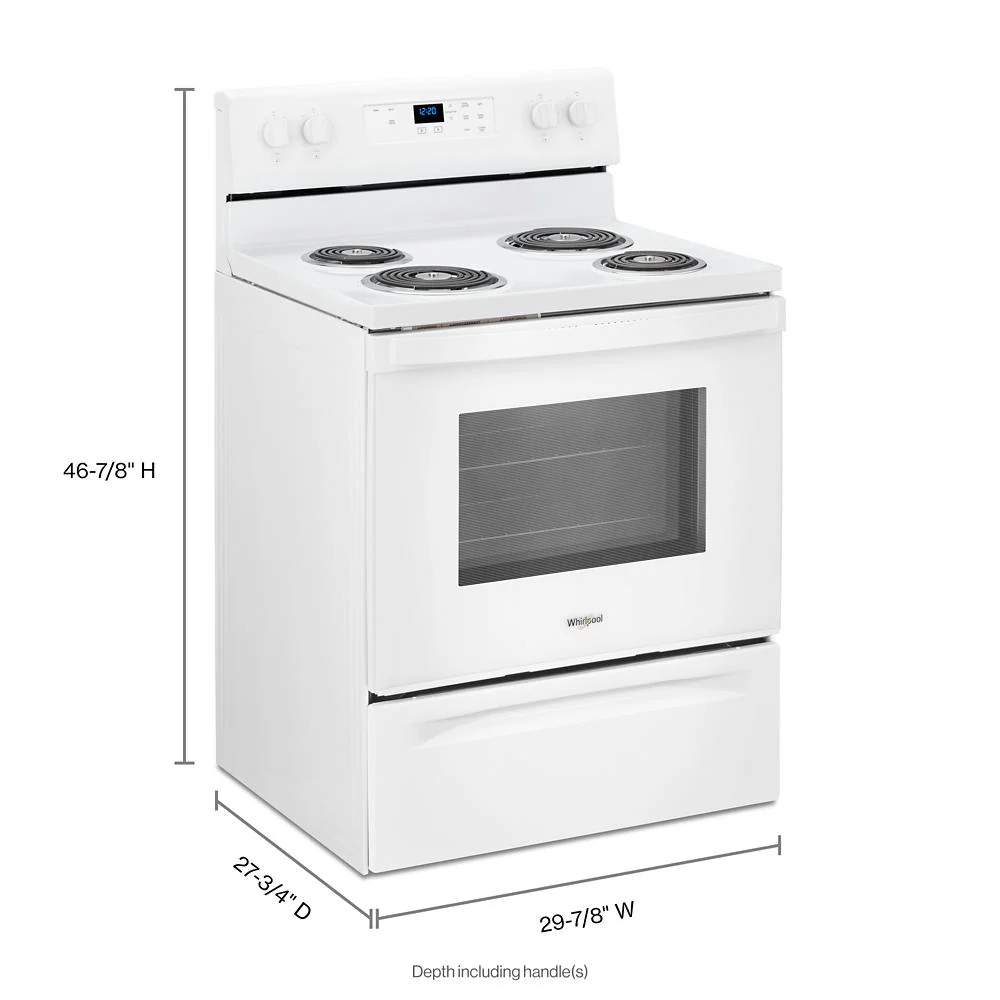 4.8 cu. ft. Electric Range with Keep Warm setting - Image 5