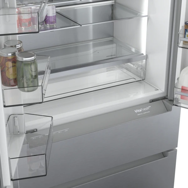 800 Series, French Door Bottom Mount Refrigerator, 36'', Stainless steel (with anti-fingerprint) - Image 3