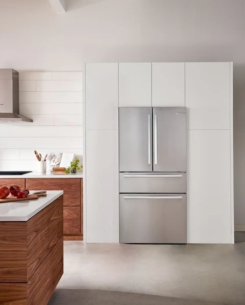 800 Series, French Door Bottom Mount Refrigerator, 36'', Stainless steel (with anti-fingerprint) - Image 5