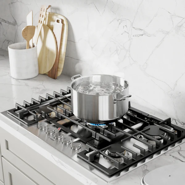 800 Series, Gas Cooktop, 30'', Stainless steel - Image 5