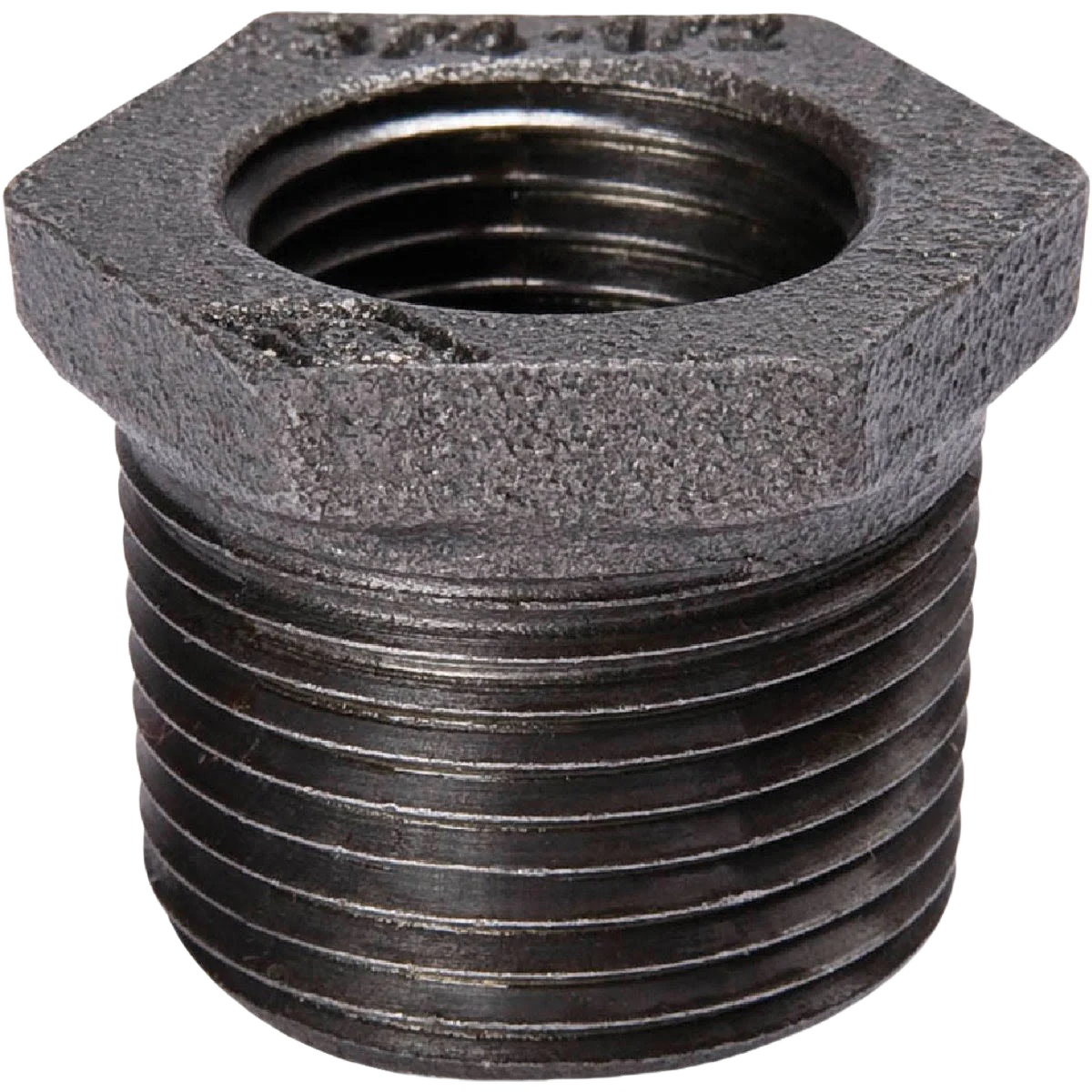 B&K Black Hexagon Iron Bushing, 1/4 In. x 1/8 In.