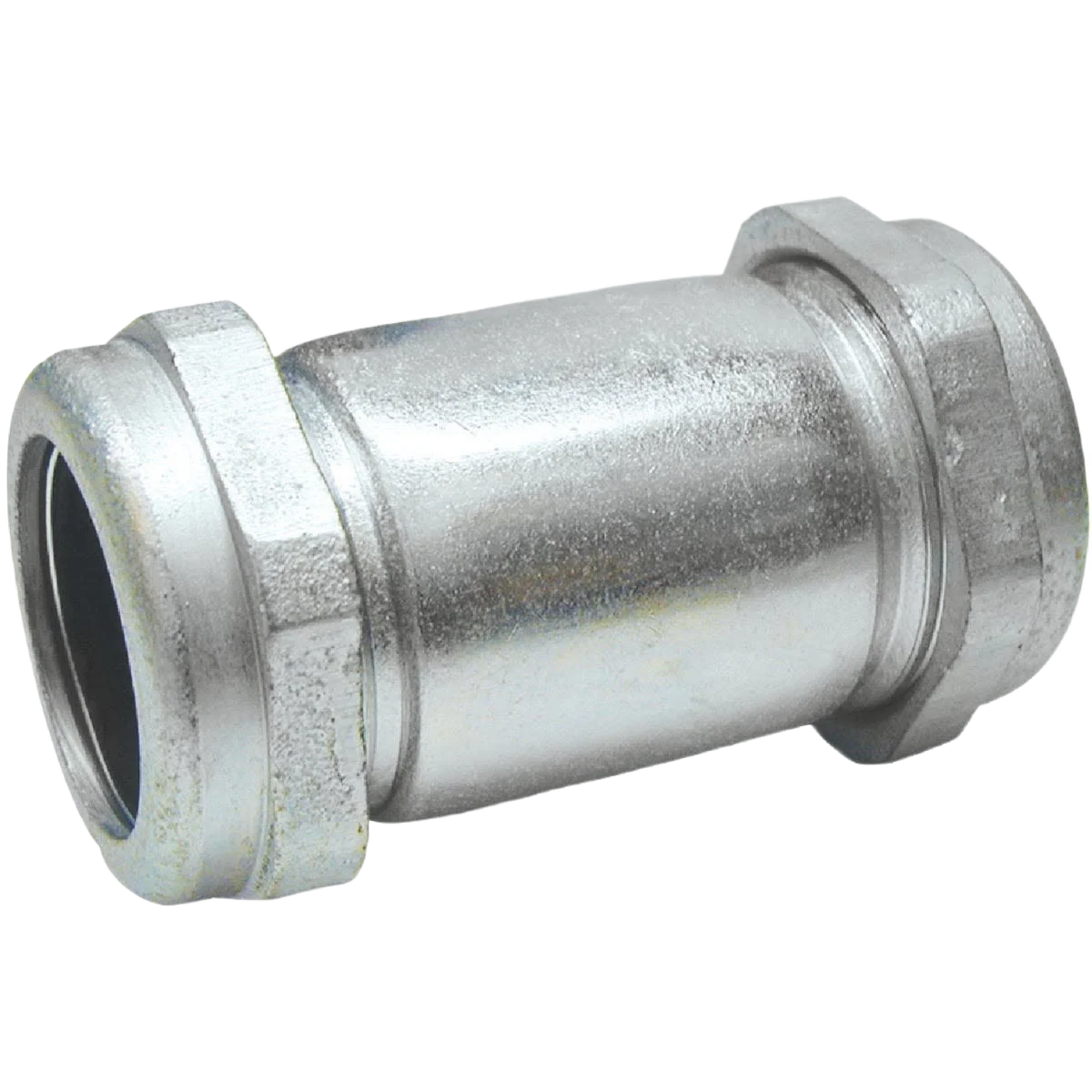 B&K Galvanized Compression Coupling, 1 In. x 4-1/2 In.