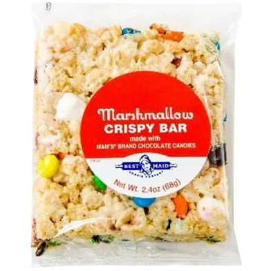 Best Maid M&M Marshmallow Crispy Bar, 2.4 oz.