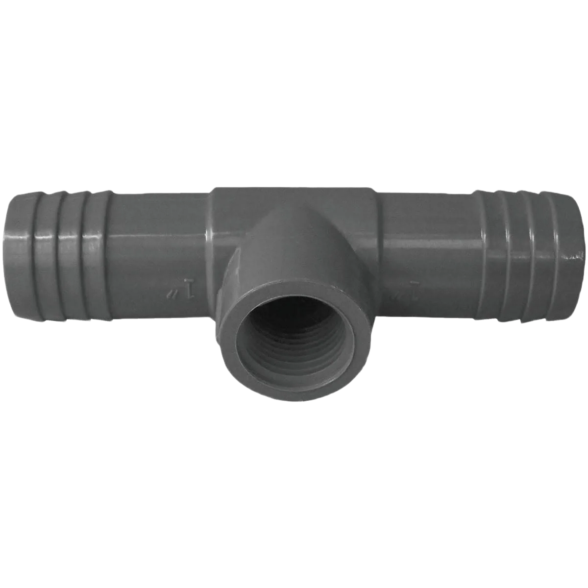 Boshart 1 in. x 1 in. x 1/2 in. FIP Combination Polypropylene Insert Tee
