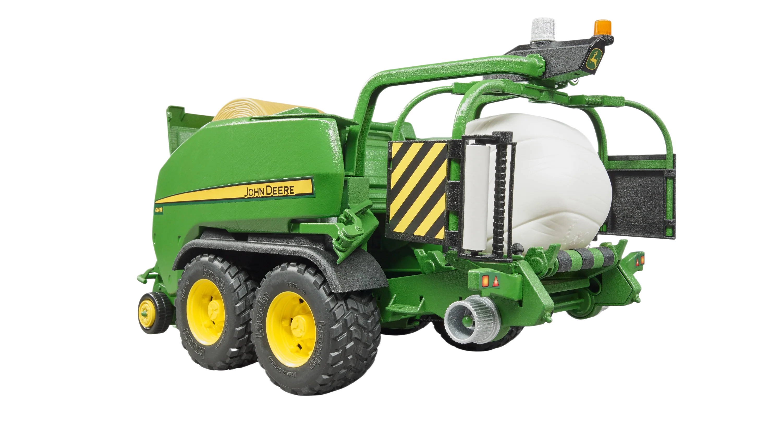 Bruder 09819 John Deere Wrapping Chamber Baler C441R - Image 3
