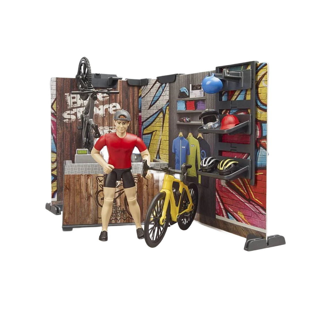 Bruder 63120 Bworld Bike Shop - Image 2