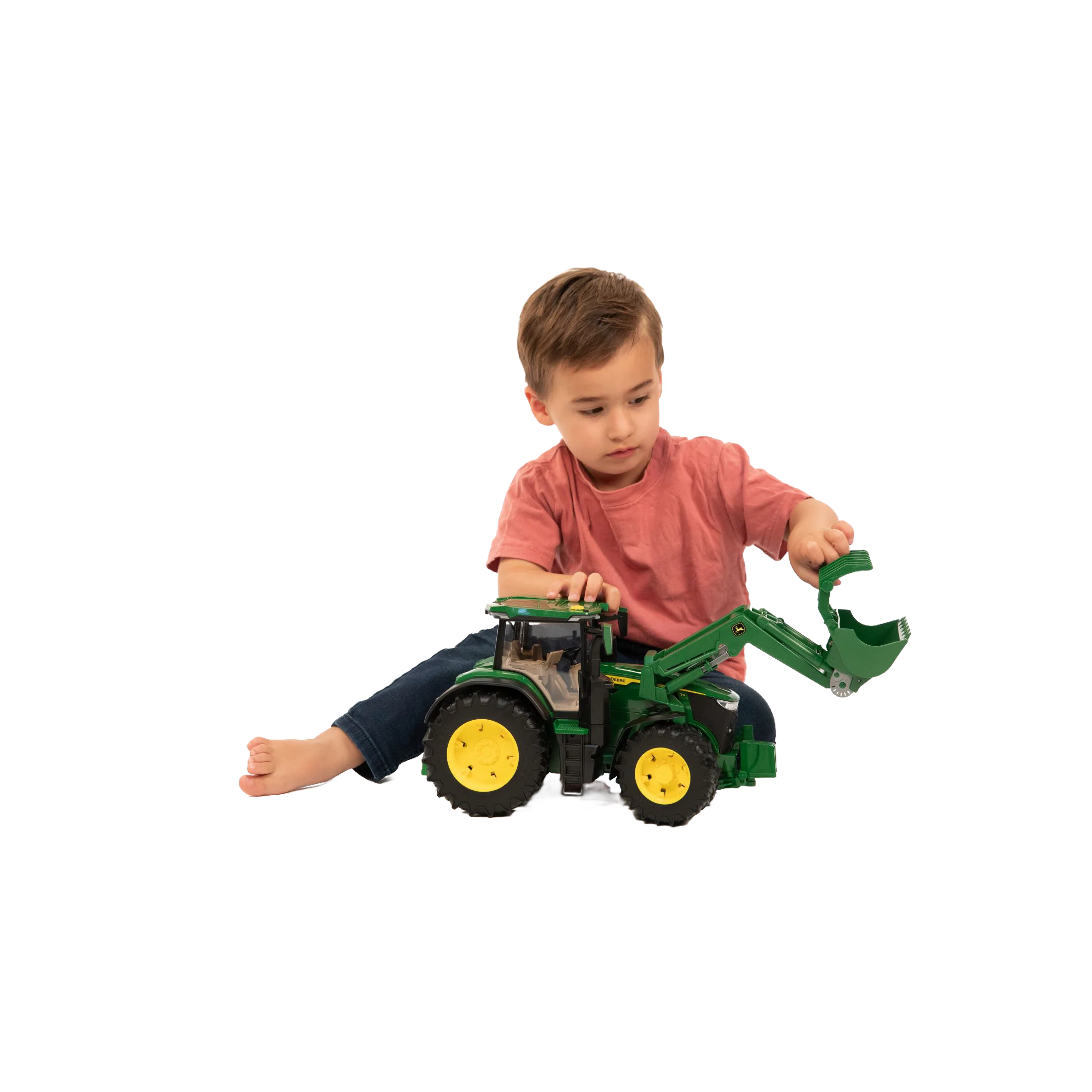 Bruder John Deere 7R 350 w/ Front Loader - Image 8