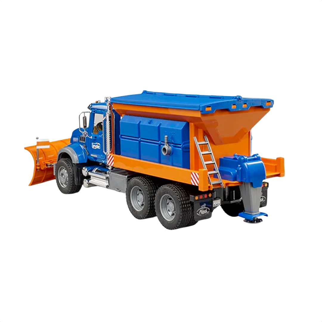 Bruder Mack Granite Snow Plow Truck - Image 5