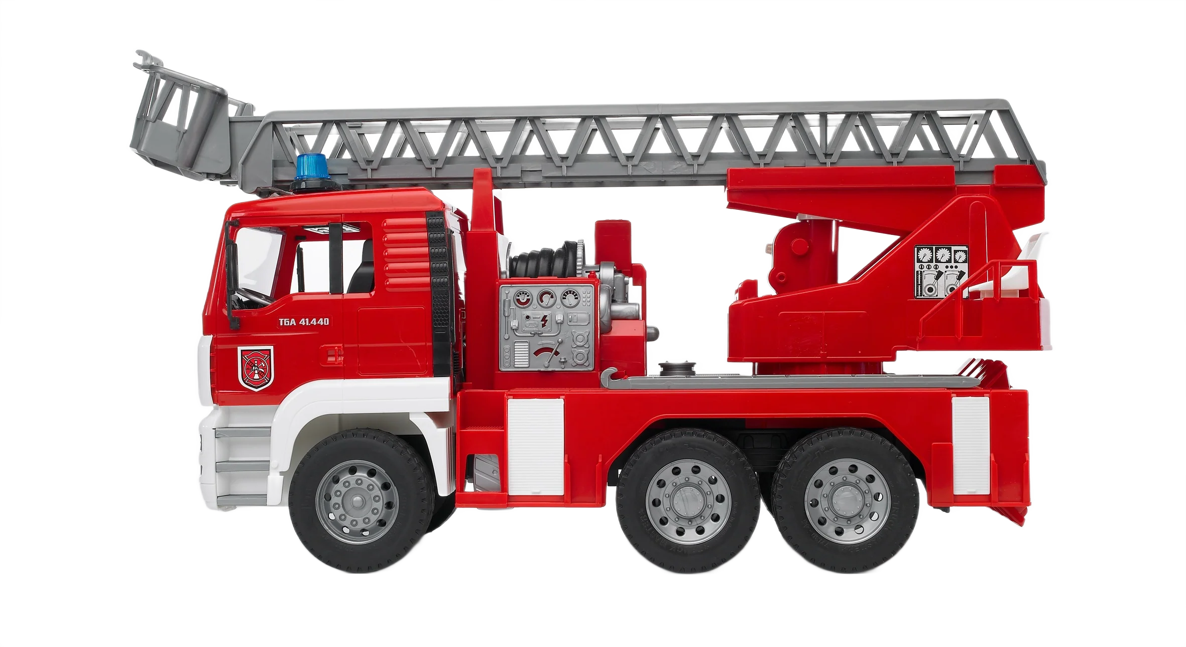 Bruder Toys MAN Fire Engine With Ladder, Water Pump, Lights & Sounds - Image 5