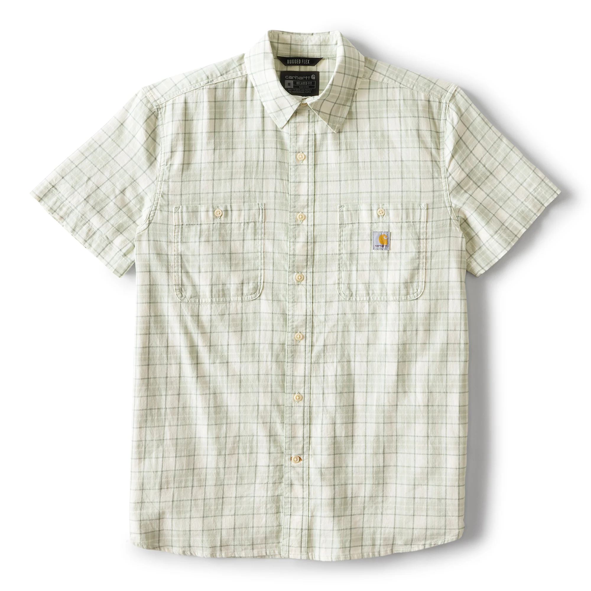 Carhartt Men's Bozeman Relaxed Short-Sleeve Plaid Shirt - Image 20