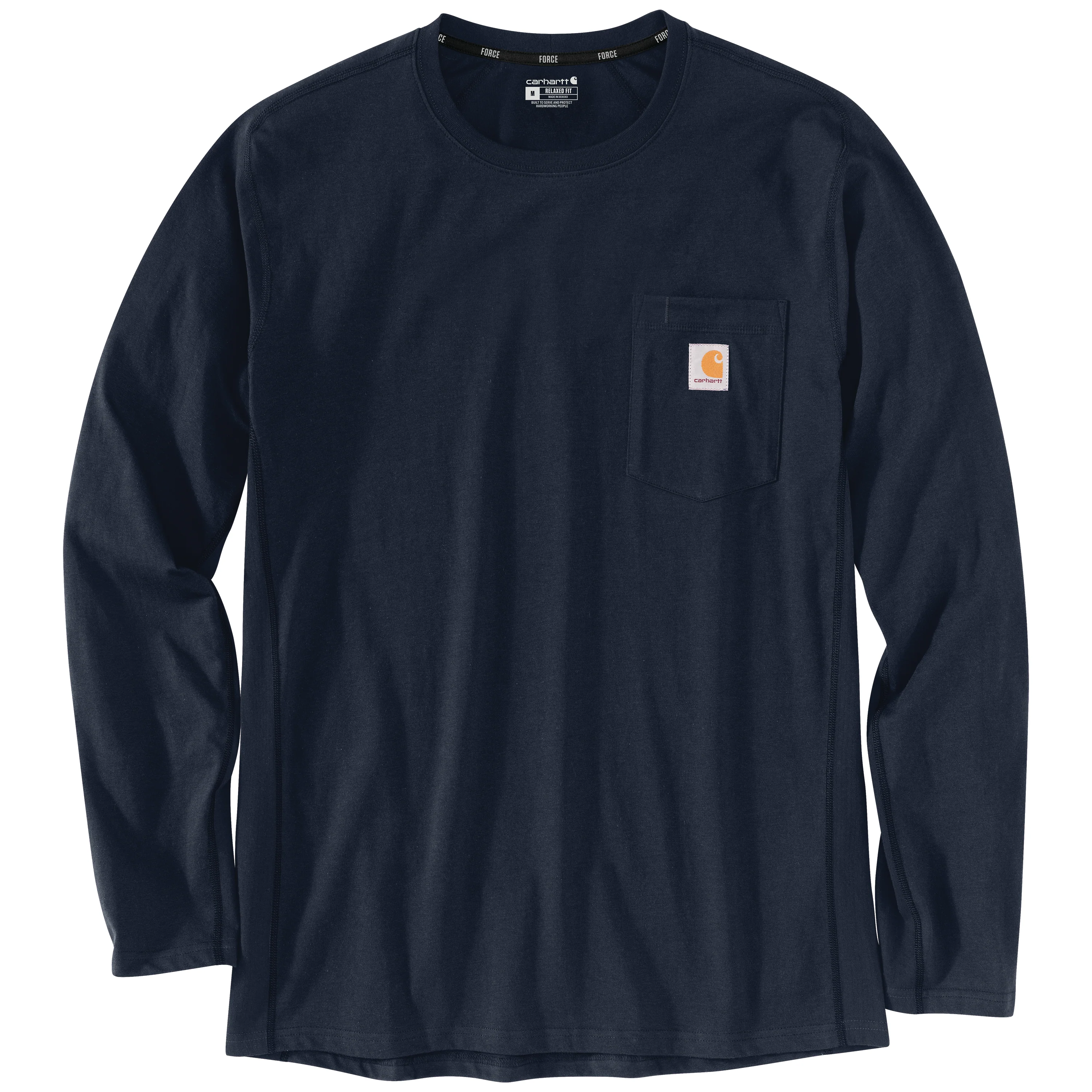 Carhartt Men's Force Relaxed Fit Long-Sleeve Pocket T-Shirt - Image 31