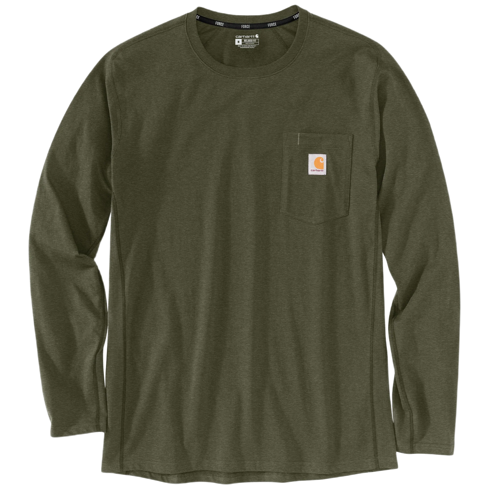Carhartt Men's Force Relaxed Fit Long-Sleeve Pocket T-Shirt - Image 4