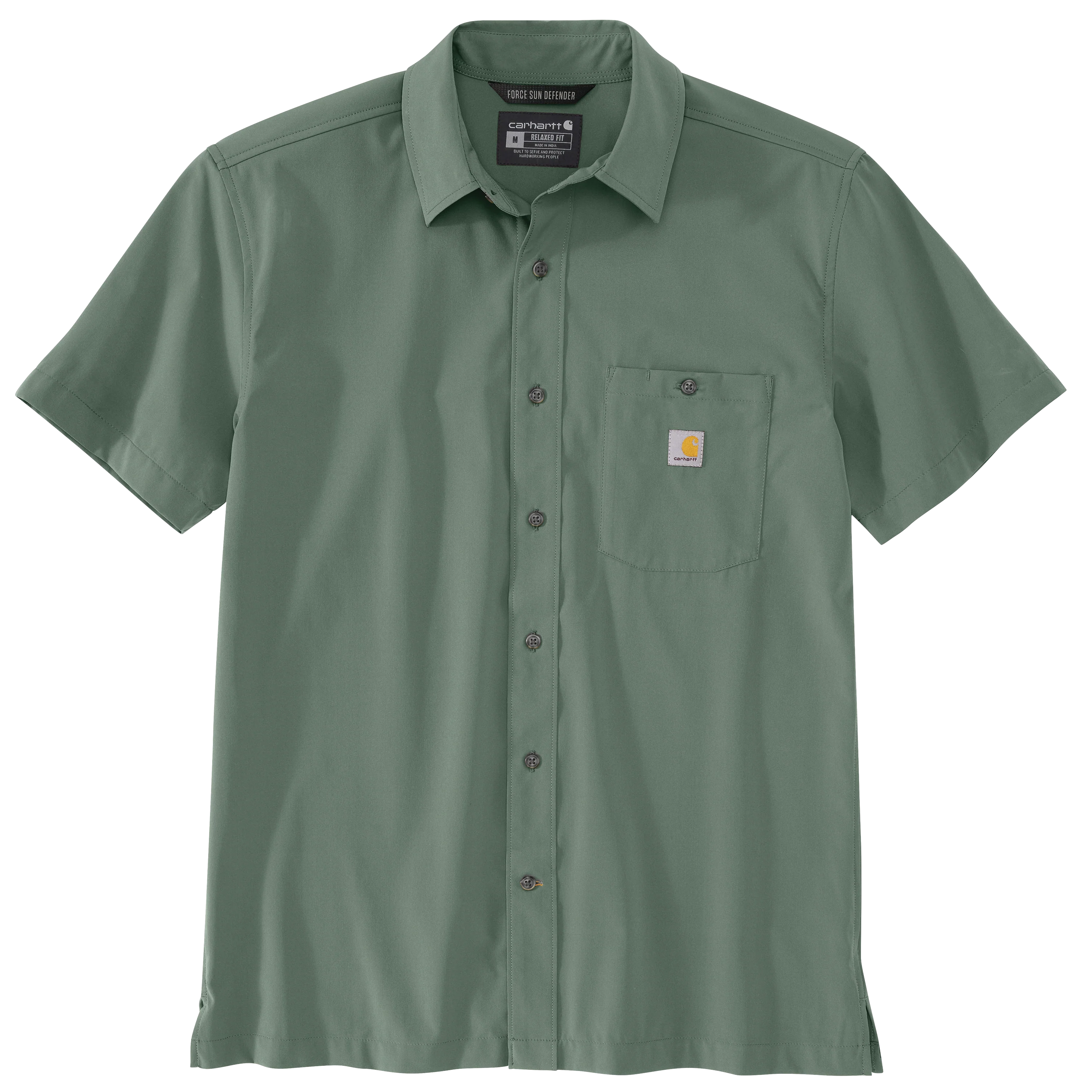Carhartt Men's Force Sun Defender Woven Relaxed Short-Sleeve Shirt - Image 10