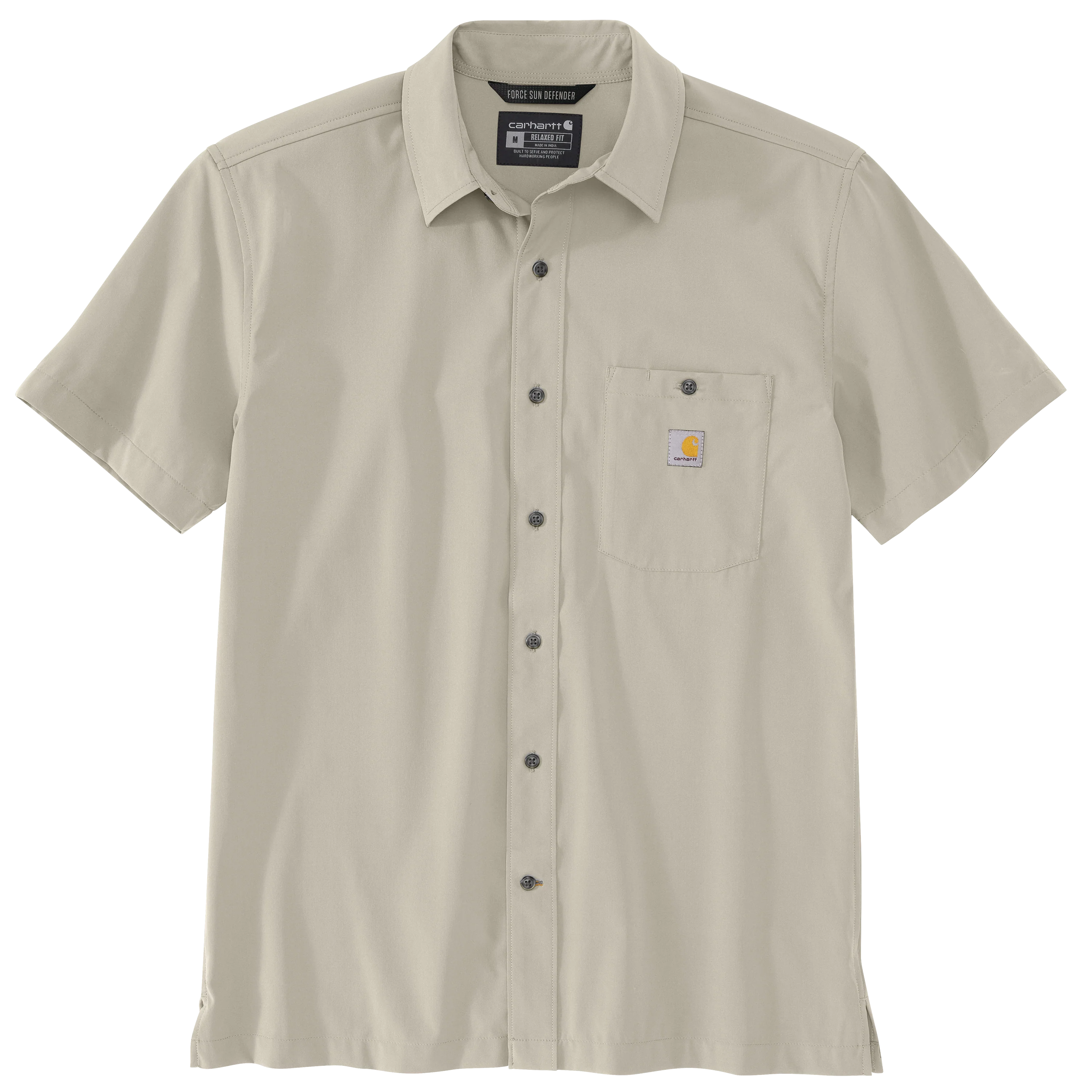 Carhartt Men's Force Sun Defender Woven Relaxed Short-Sleeve Shirt - Image 6