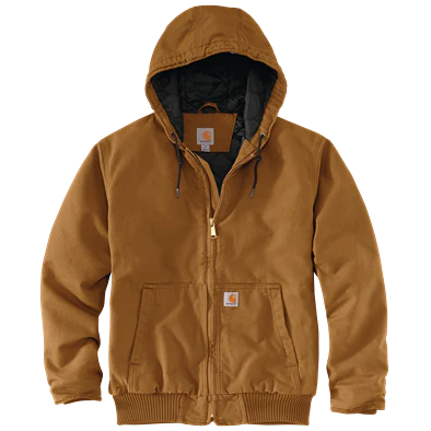 Carhartt Men's Insulated Active Jac Washed Duck Loose Fit Jacket - Image 20