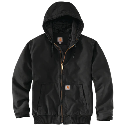 Carhartt Men's Insulated Active Jac Washed Duck Loose Fit Jacket - Image 5