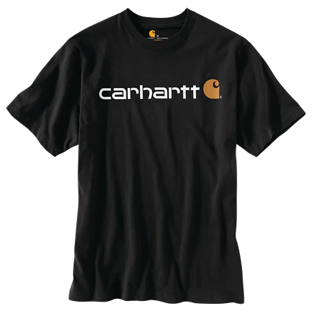 Carhartt Men's Loose Fit Heavyweight Short-Sleeve Logo Graphic T-Shirt - Image 4