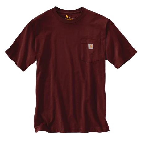 Carhartt Men's Loose Fit Heavyweight Short-Sleeve Pocket T-Shirt - Image 165