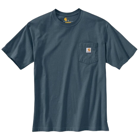 Carhartt Men's Loose Fit Heavyweight Short-Sleeve Pocket T-Shirt - Image 21