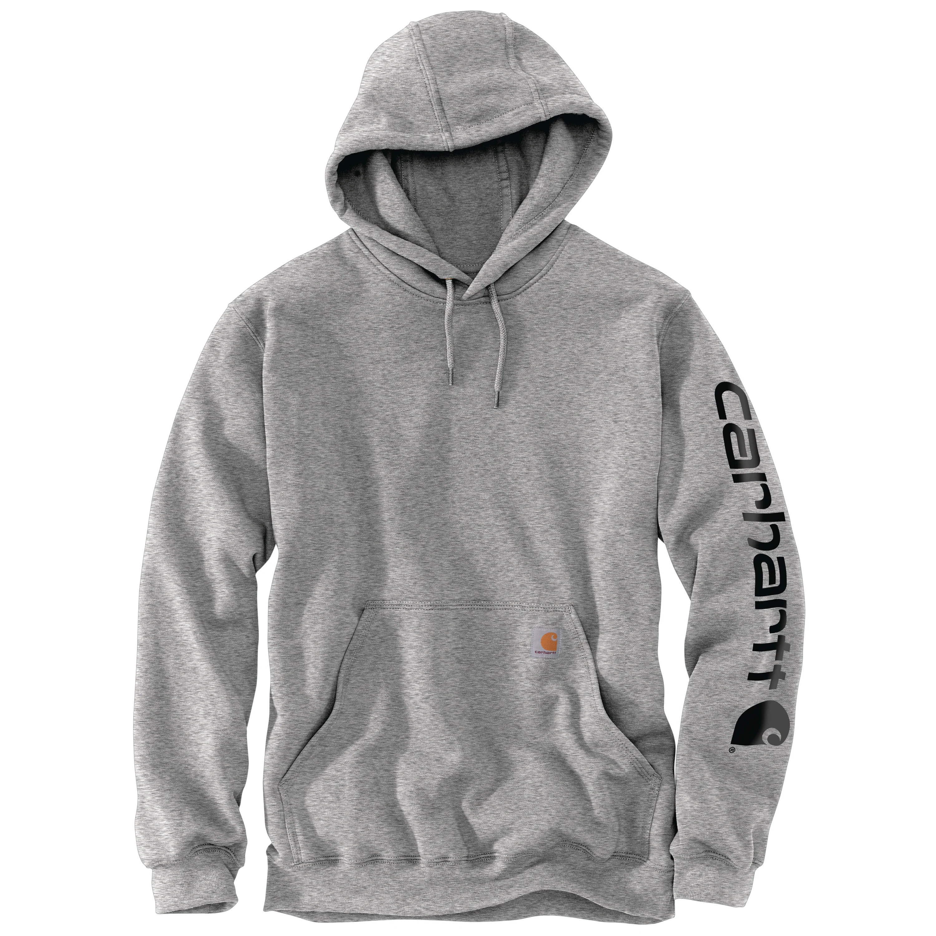 Carhartt Men's Loose Fit Midweight Logo Sleeve Graphic Hoodie - Image 108