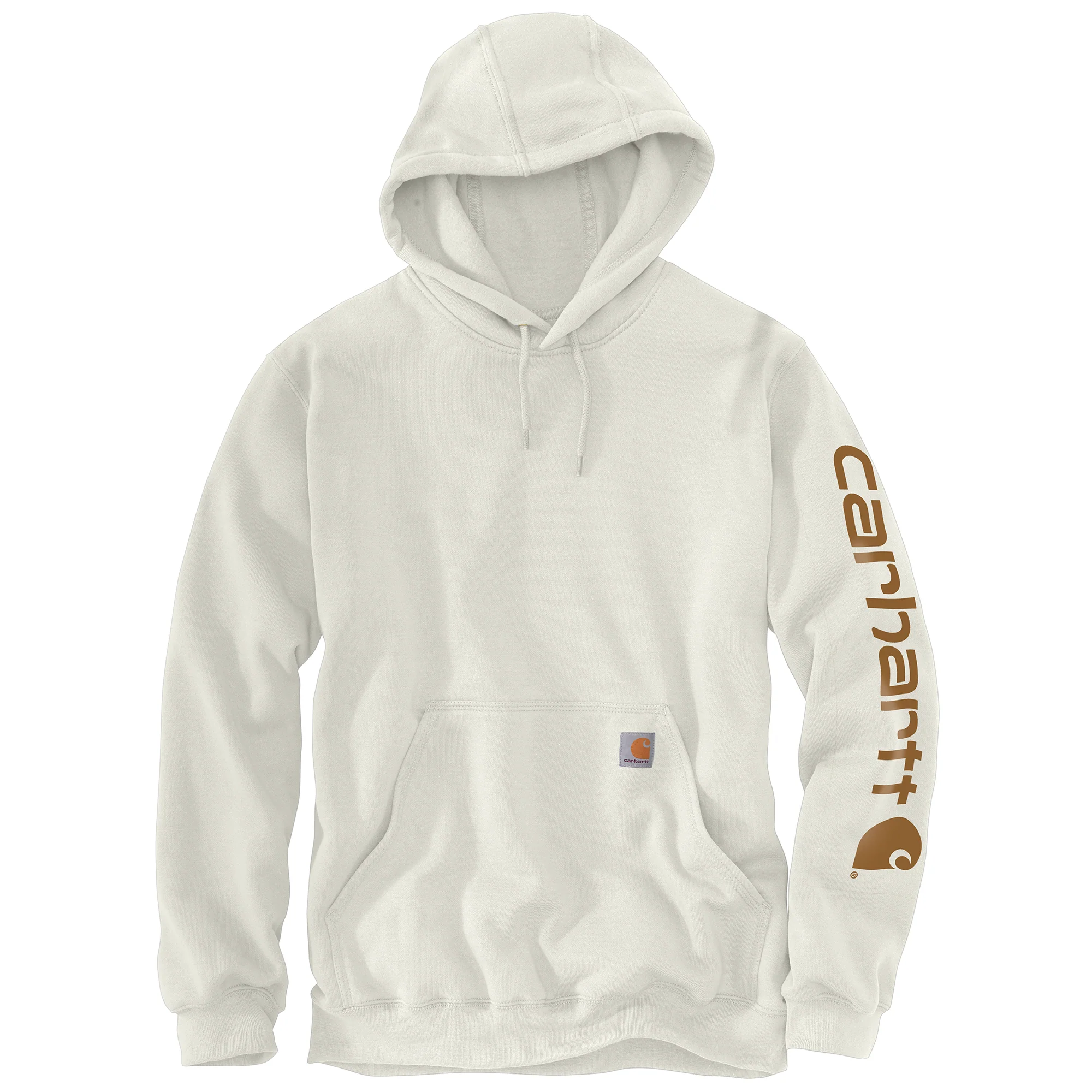 Carhartt Men's Loose Fit Midweight Logo Sleeve Graphic Hoodie - Image 136