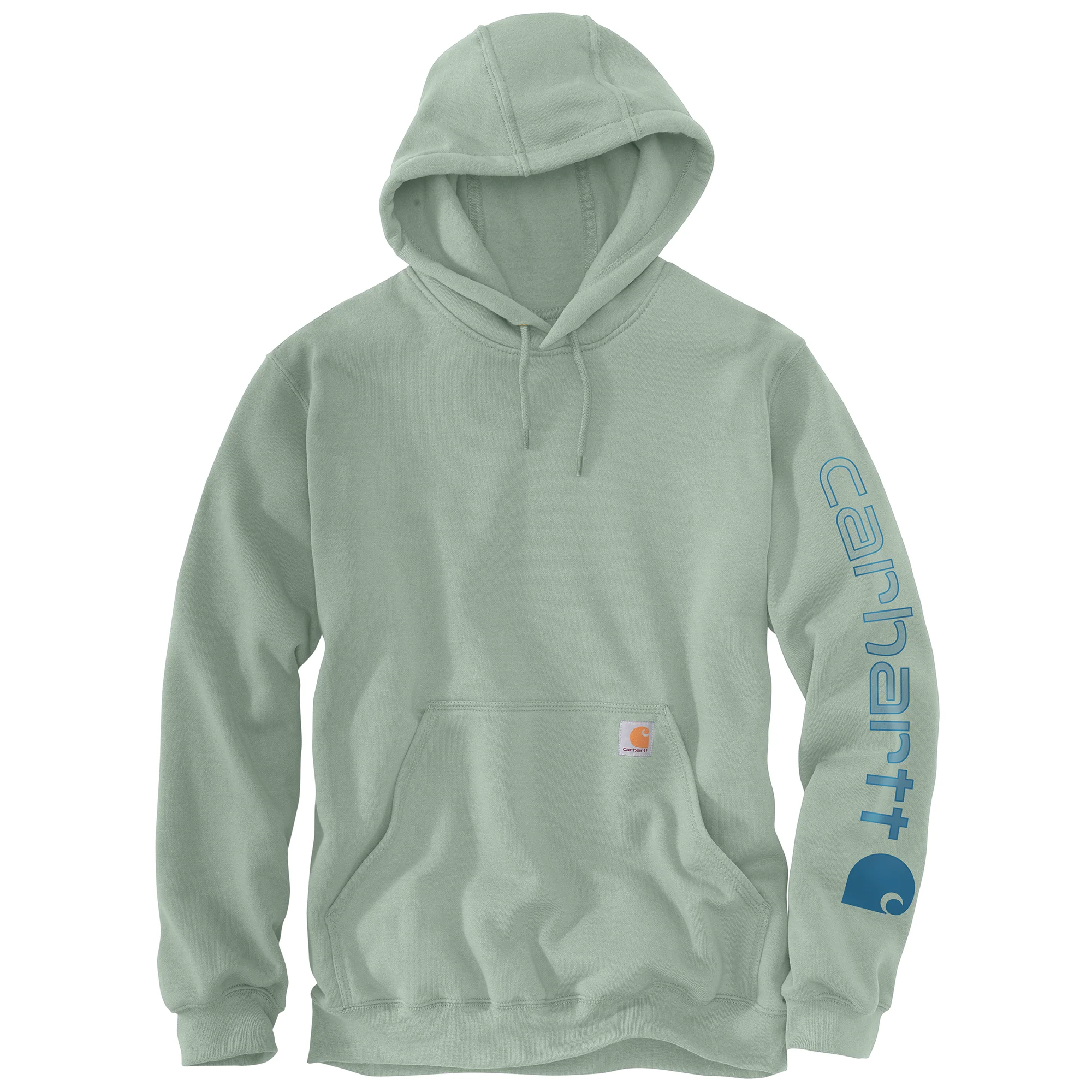 Carhartt Men's Loose Fit Midweight Logo Sleeve Graphic Hoodie - Image 169