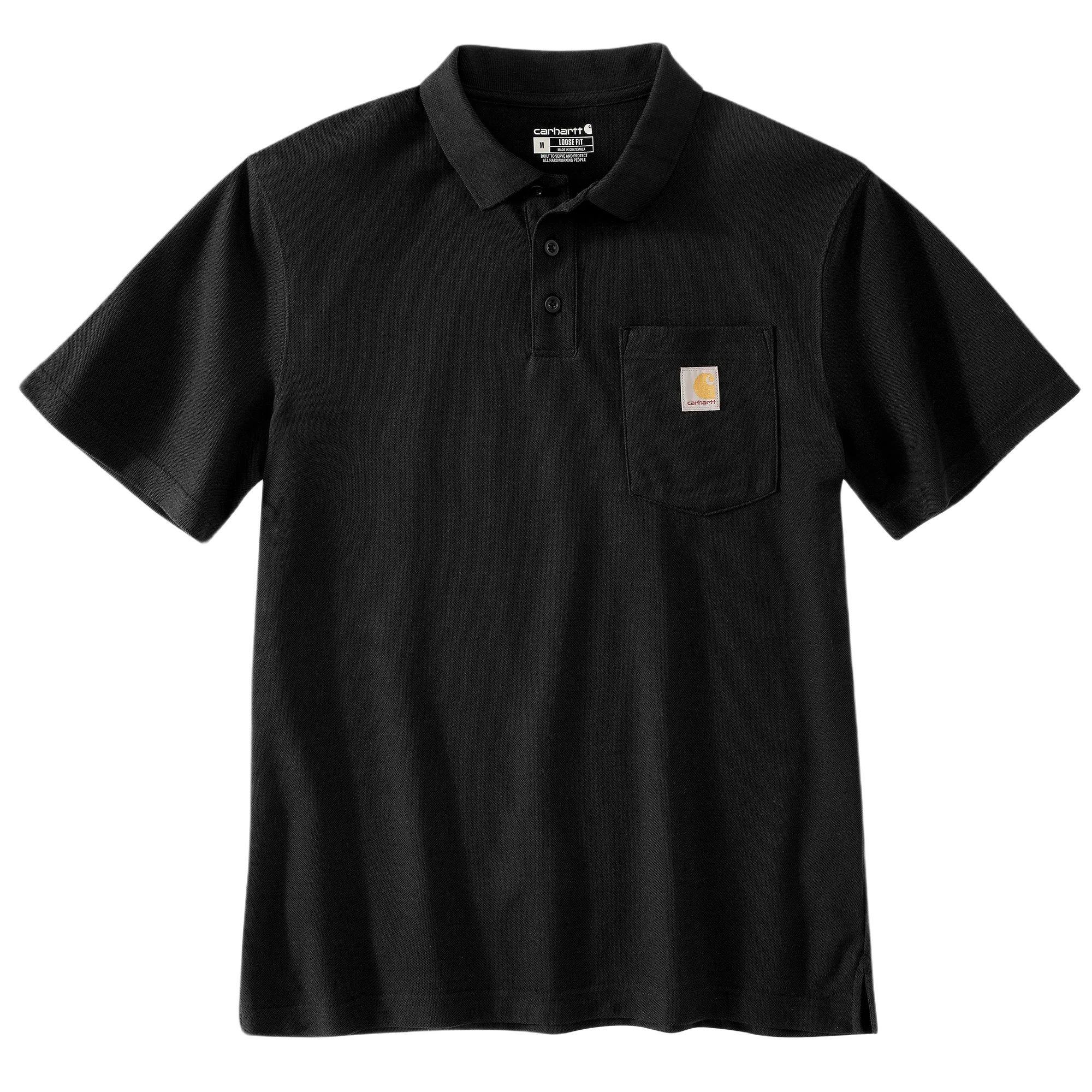 Carhartt Men's Loose Fit Midweight Short-Sleeve Pocket Polo - Image 2