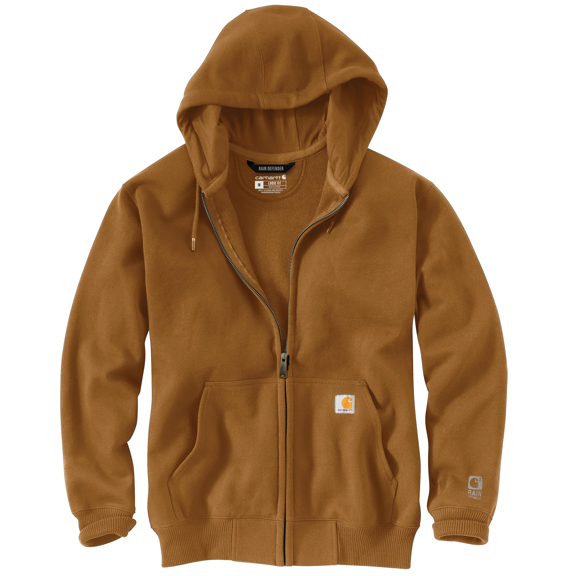 Carhartt Men's Rain Defender Loose Fit Heavyweight Full-Zip Sweatshirt - Image 31