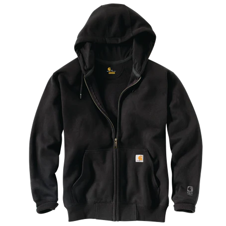 Carhartt Men's Rain Defender Loose Fit Heavyweight Full-Zip Sweatshirt - Image 5