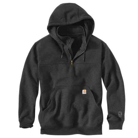 Carhartt Rain Defender Loose Fit Heavyweight Quarter-Zip Sweatshirt - Image 16