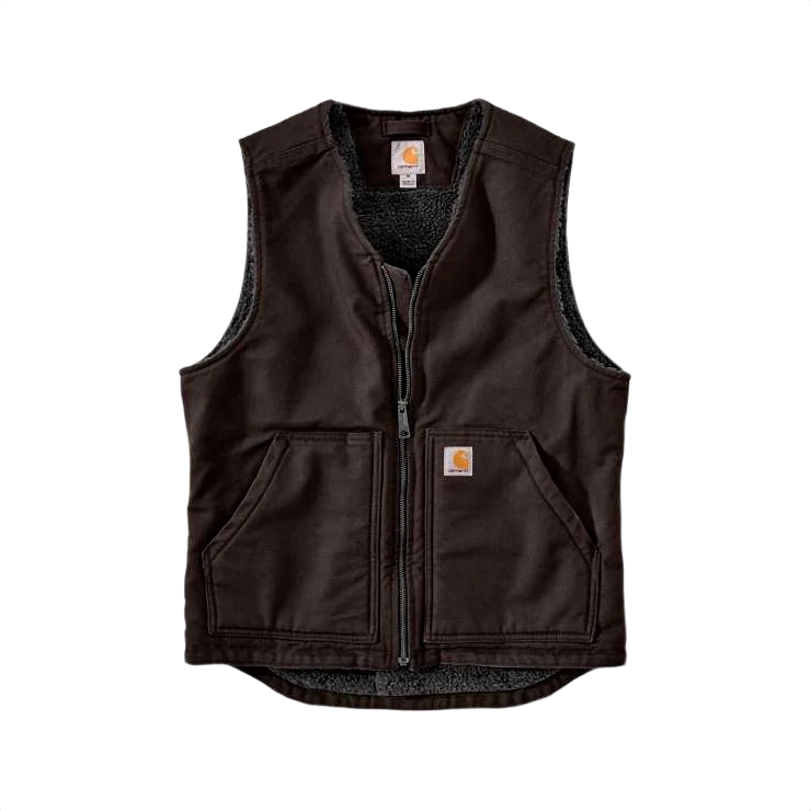Carhartt Men's Washed Duck Rugged Vest - Image 9