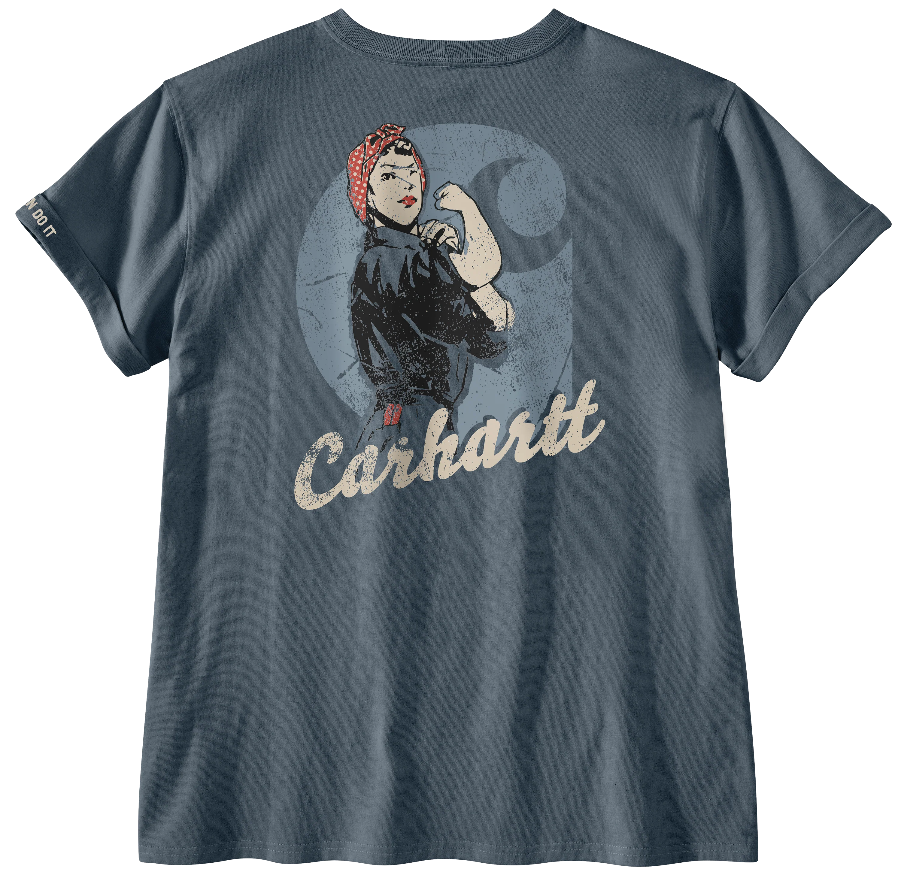 Carhartt Women's Loose Fit Heavyweight Short-Sleeve Love of Labor Graphic T-Shirt - Image 9