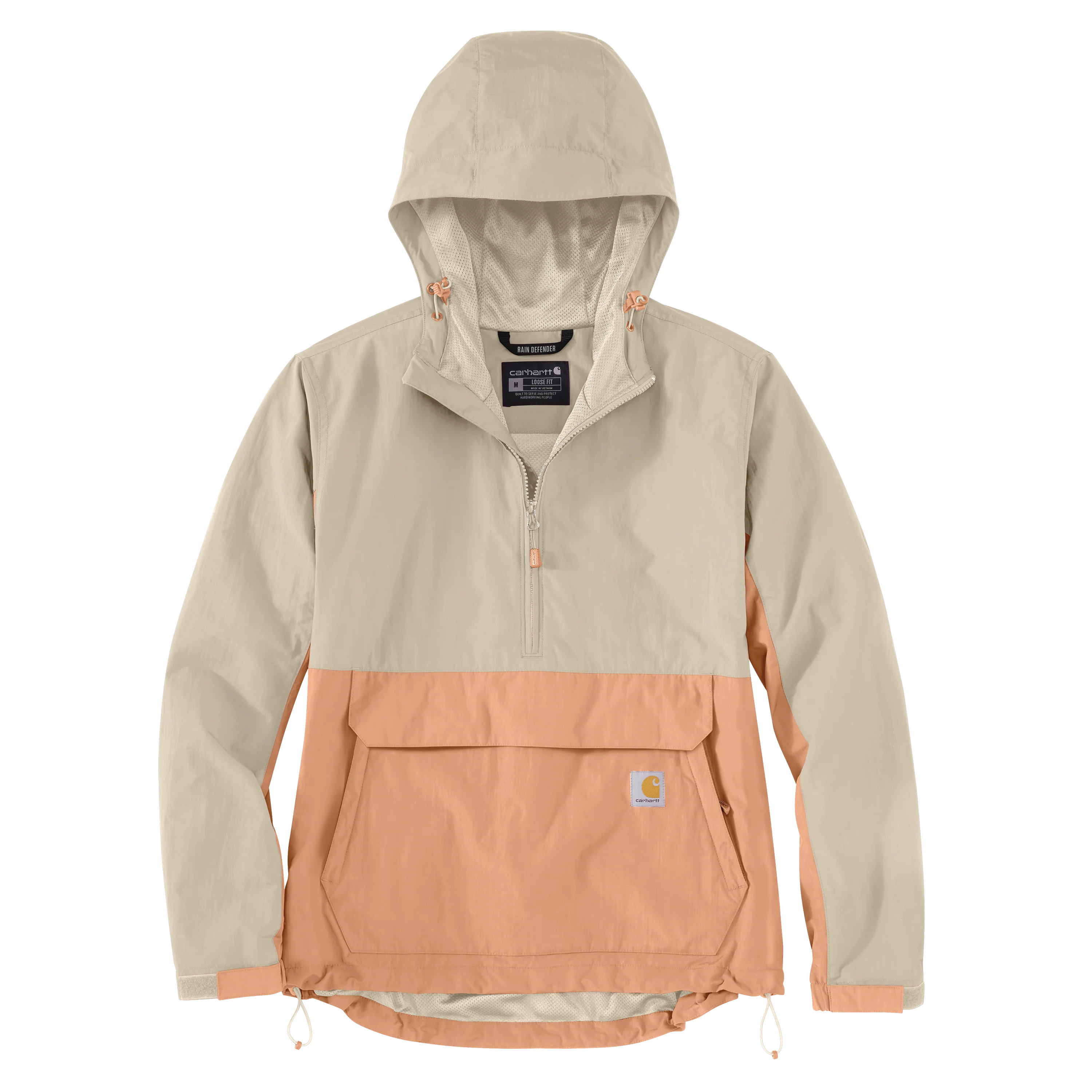 Carhartt Women's Rain Defender Loose Fit Lightweight Packable Anorak - Image 3