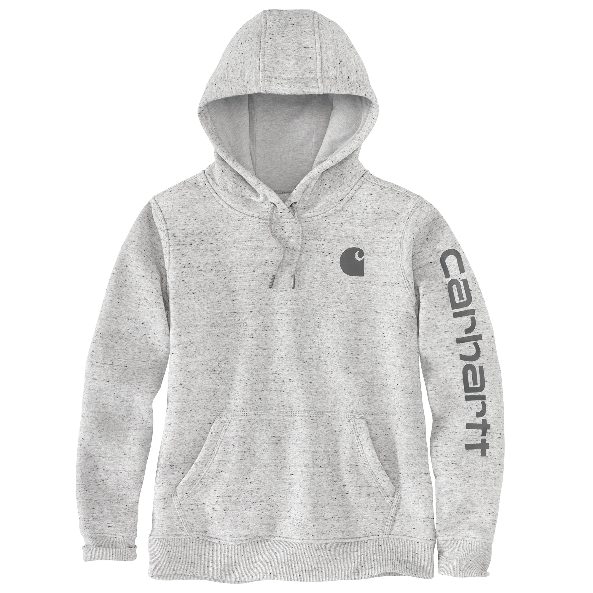 Carhartt Women's Relaxed Fit Midweight Logo/Sleeve Graphic Hoodie - Image 13