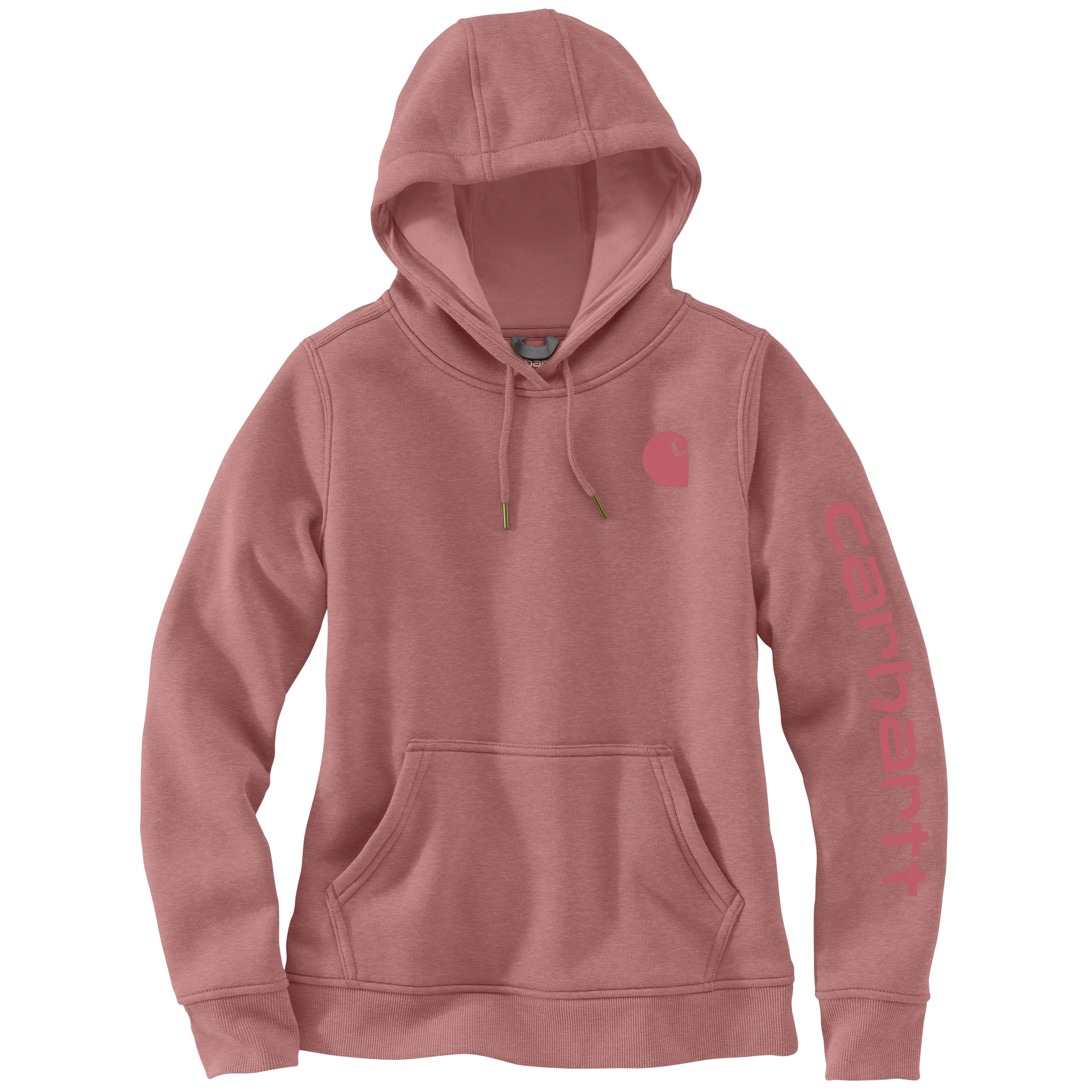 Carhartt Women's Relaxed Fit Midweight Logo/Sleeve Graphic Hoodie - Image 66