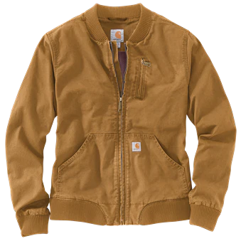 Carhartt Women's Relaxed Fit Rugged Flex Bomber Jacket - Image 11