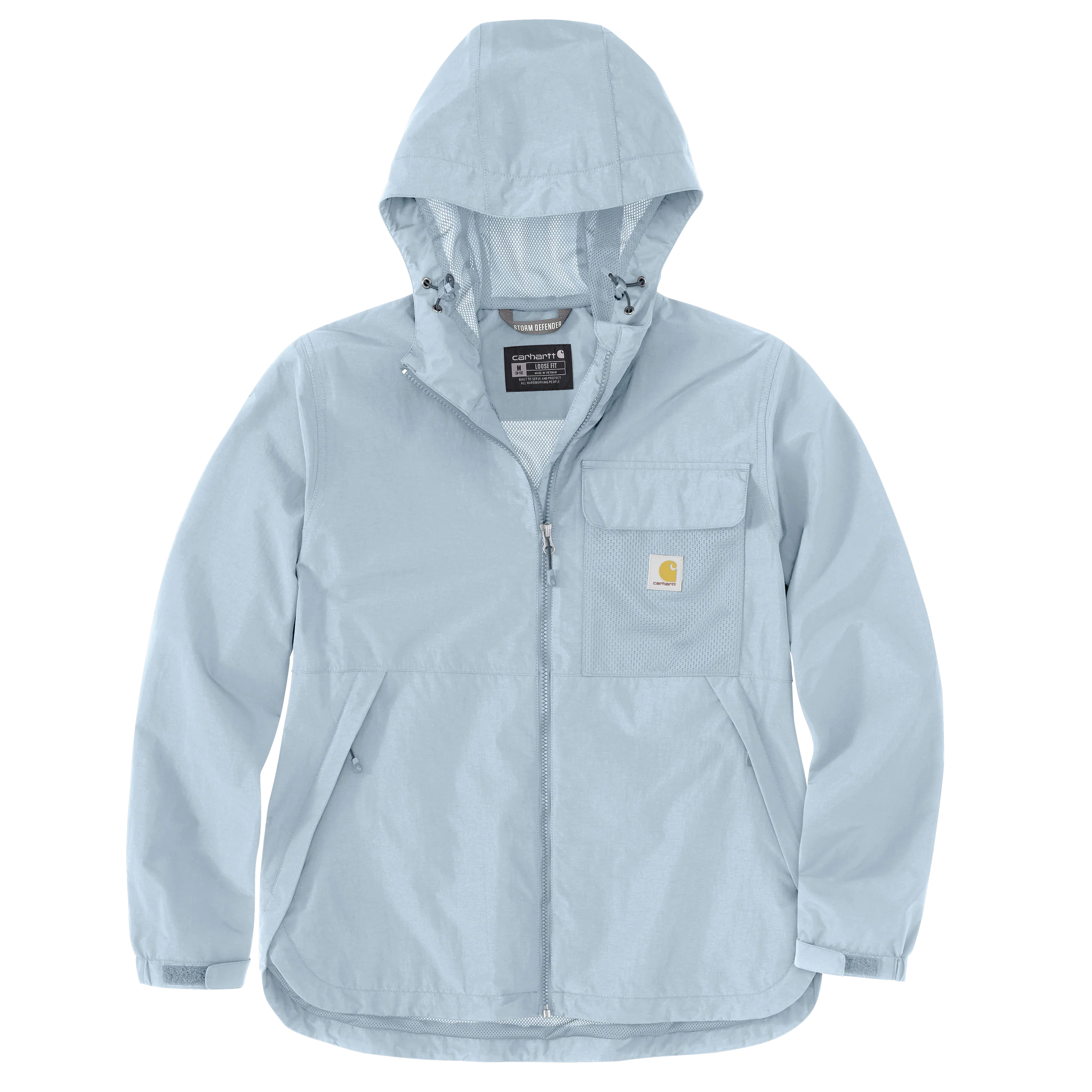 Carhartt Women's Storm Defender Loose Fit Lightweight Hooded Packable Jacket - Image 14