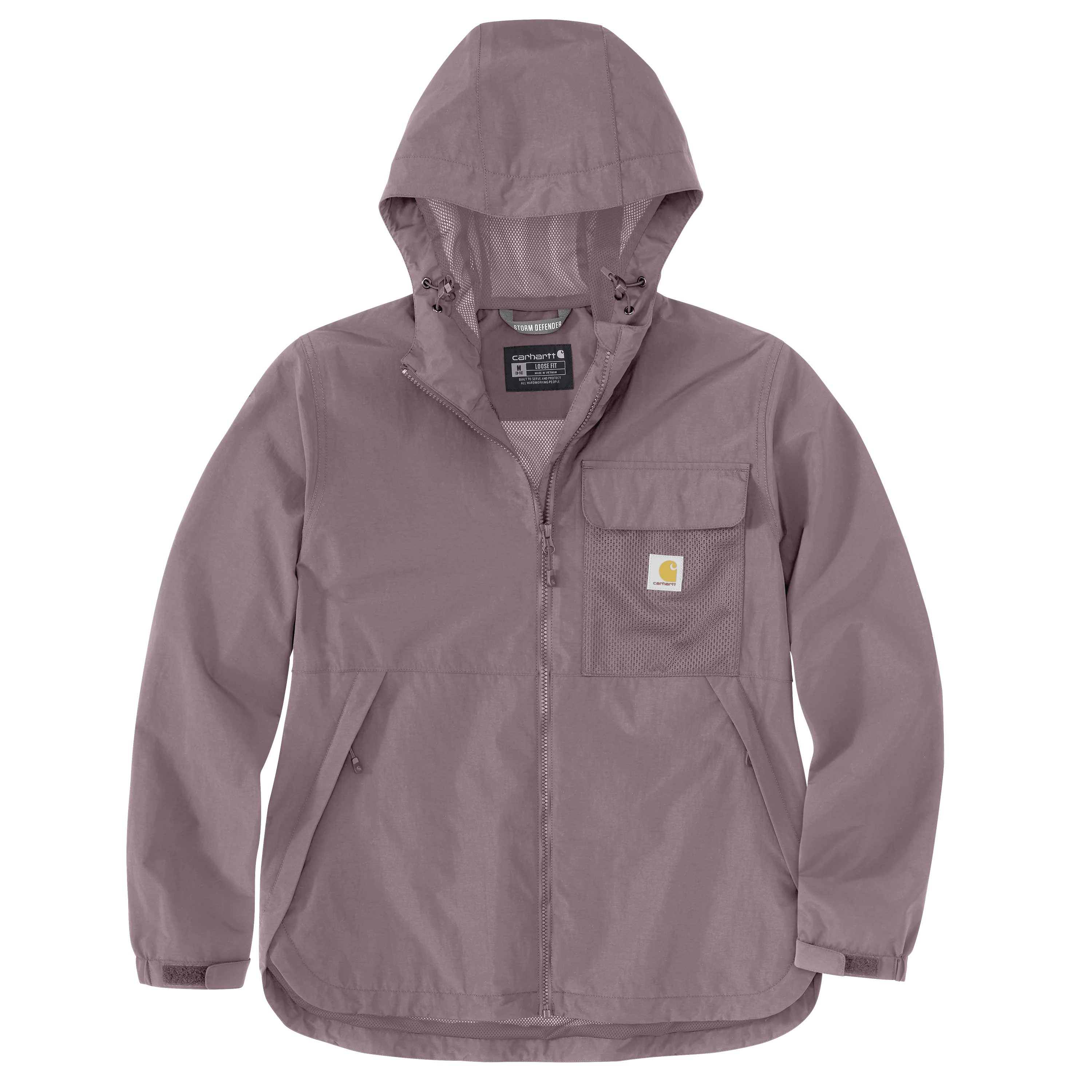 Carhartt Women's Storm Defender Loose Fit Lightweight Hooded Packable Jacket - Image 3