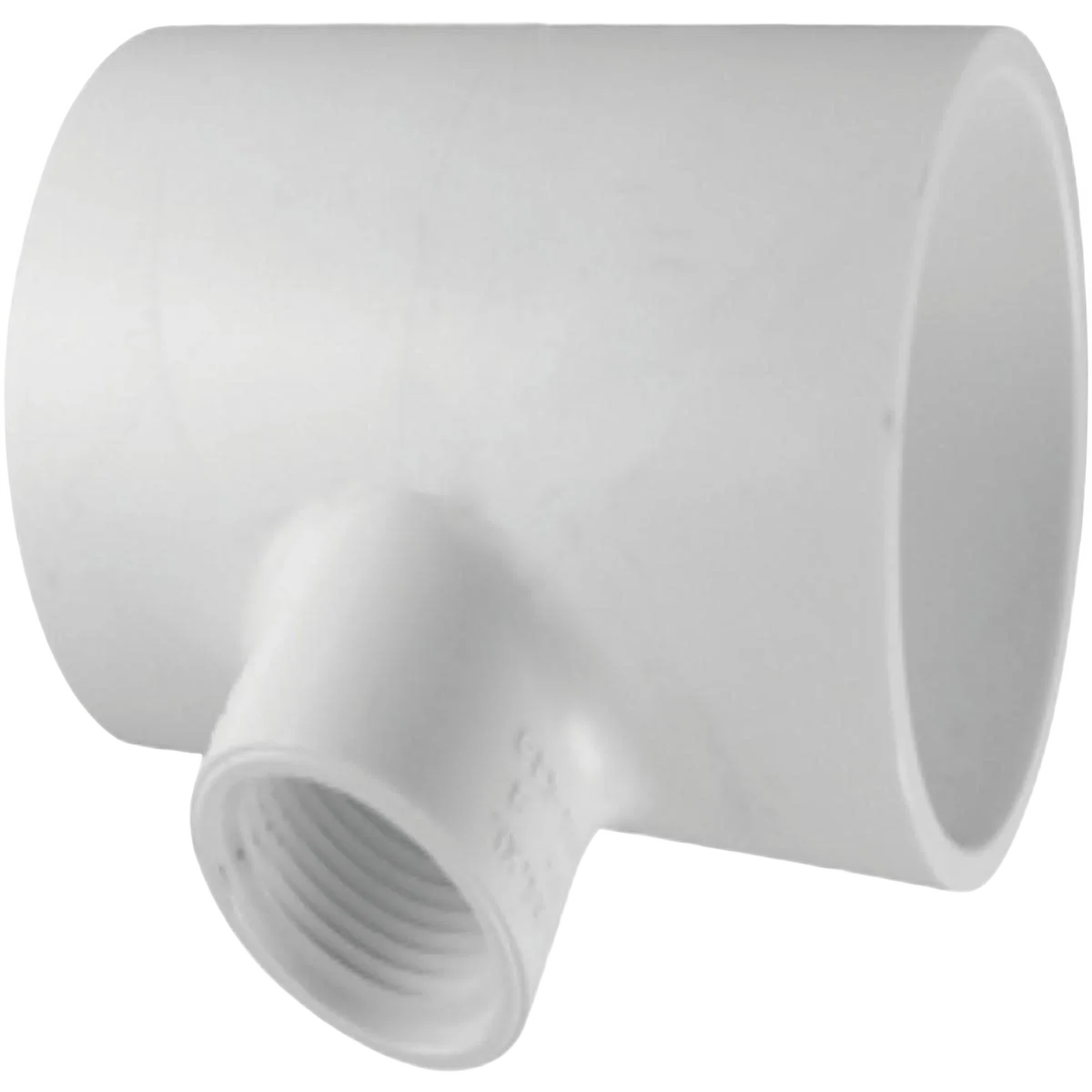 Charlotte Pipe 1" Solvent Weld x 1/2" FIP Schedule 40 PVC Tee