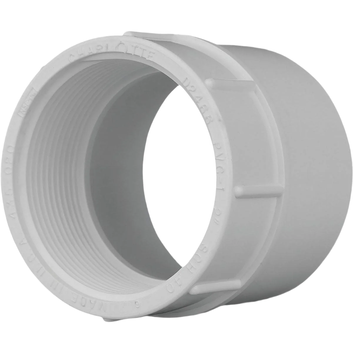 Charlotte Pipe 2 In. Female Schedule 40 PVC Adapter