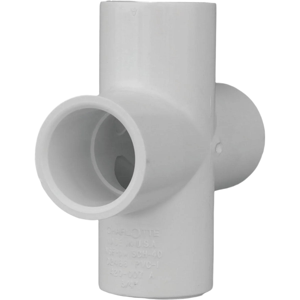 Charlotte Pipe 3/4 In. Schedule 40 Slip PVC Cross