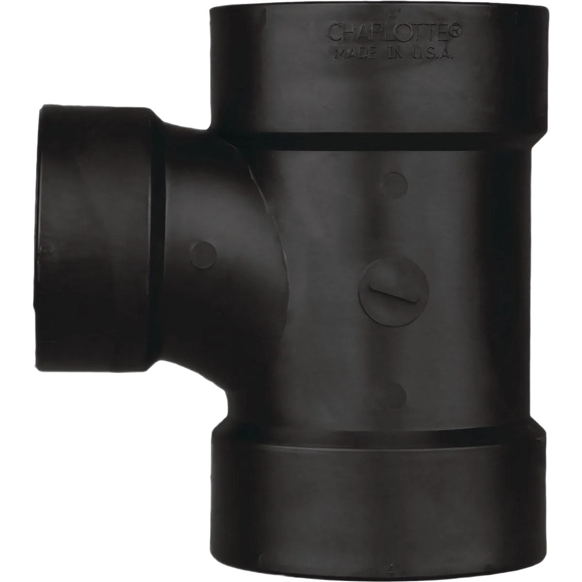Charlotte Pipe 3" x 3" x 1-1/2" ABS Sanitary Tee