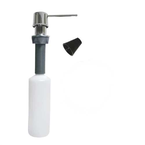 Danco Universal Soap Dispenser with Straight Nozzle in Chrome